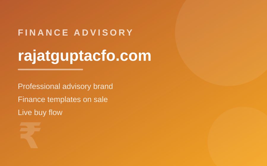 rajatguptacfo.com preview